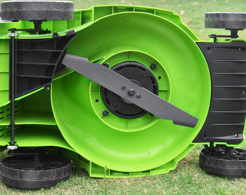 Electric Reeds Push Lawn Mower With Roller from China manufacturer